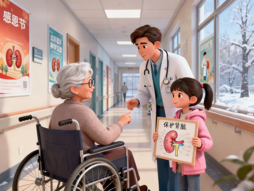 感恩节致肾友：寒冬护肾，感恩每一份坚持与守护